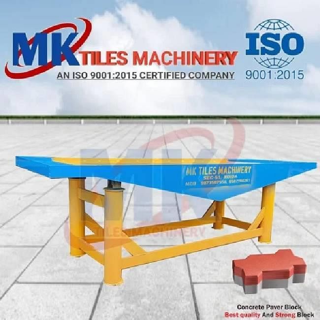 Concrete Paver Block Vibrating Table