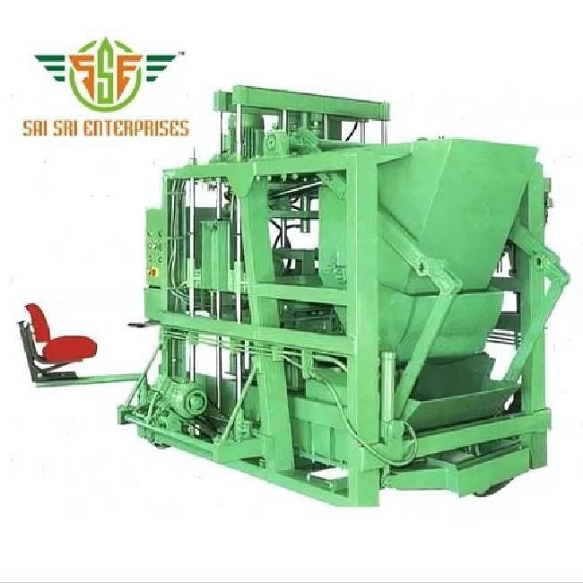 Hydraulic Operated Block Making Machine