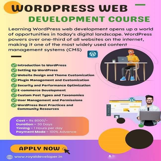 Wordpress Web Development Course