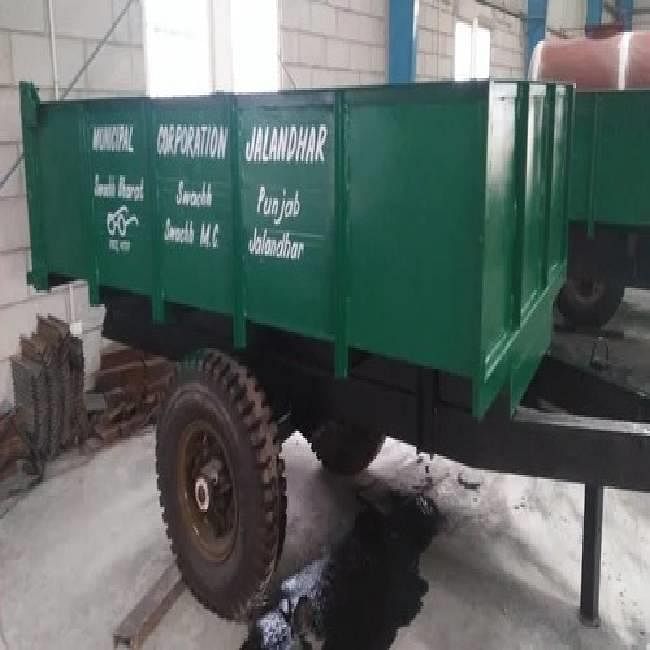 Hydraulic Tractor Trolley