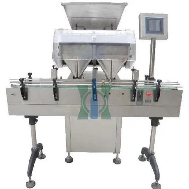 Tablet capsule counting and filling line