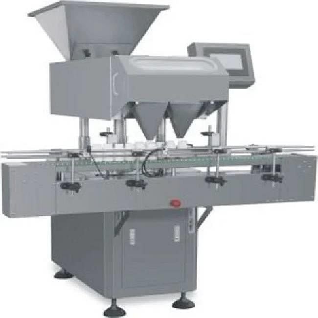 Electronic tablet counting and filling machine