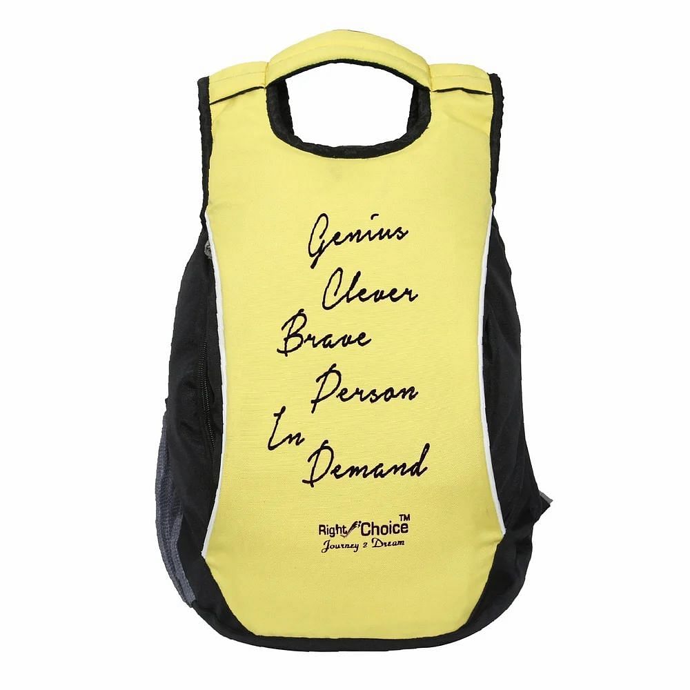 20L Yellow Right Choice College Bag