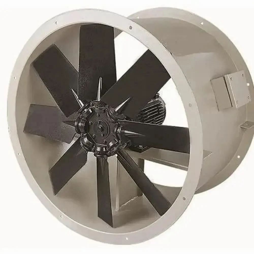 220-240V Tube Axial Flow Fan, Impeller Size: Aluminums Hub, Capacity: 2500-35000