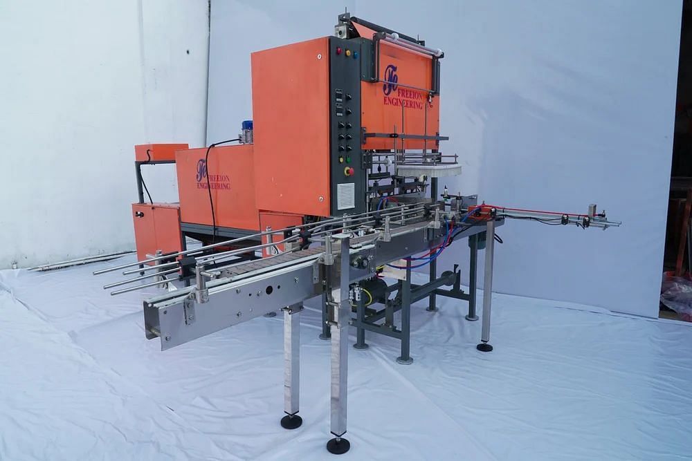 24 BPM Automatic Shrink Wrapping Machine Single Lane