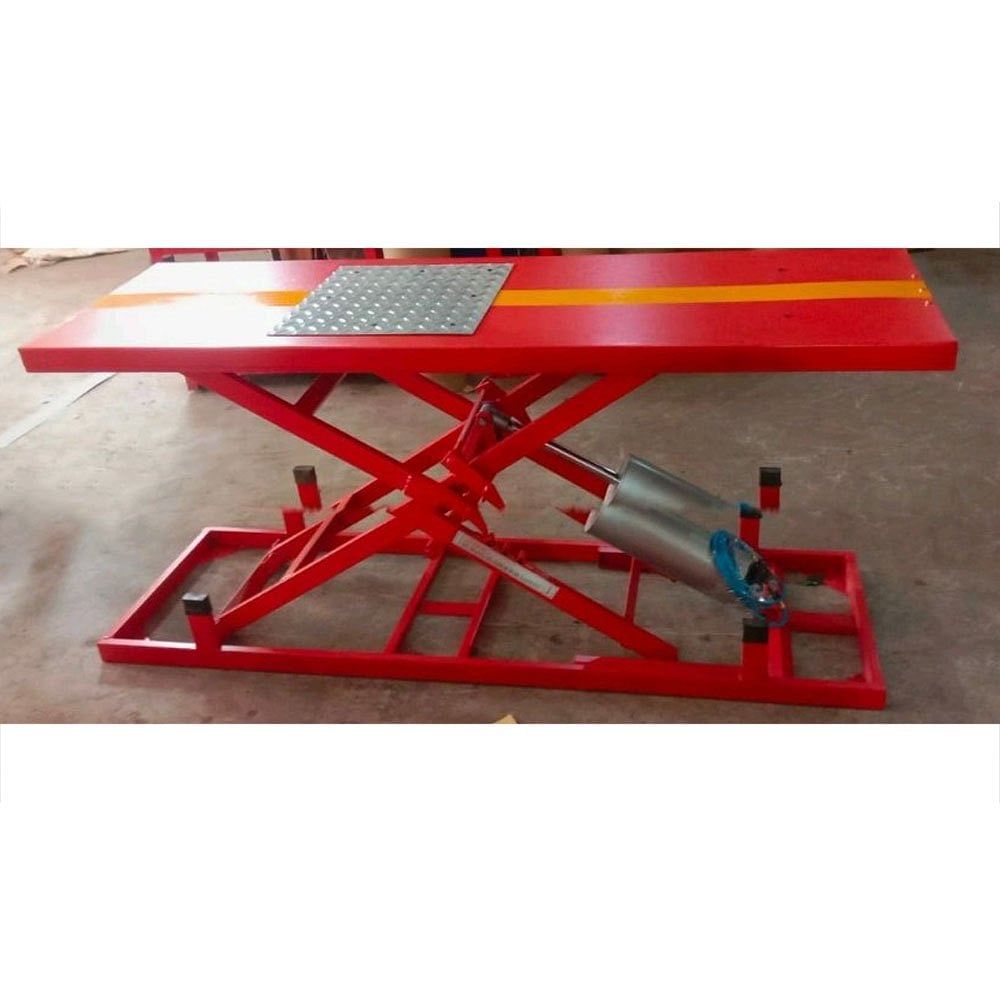 250kg Mild Steel Hydraulic Motorcycle Lift, For Lifting Bike