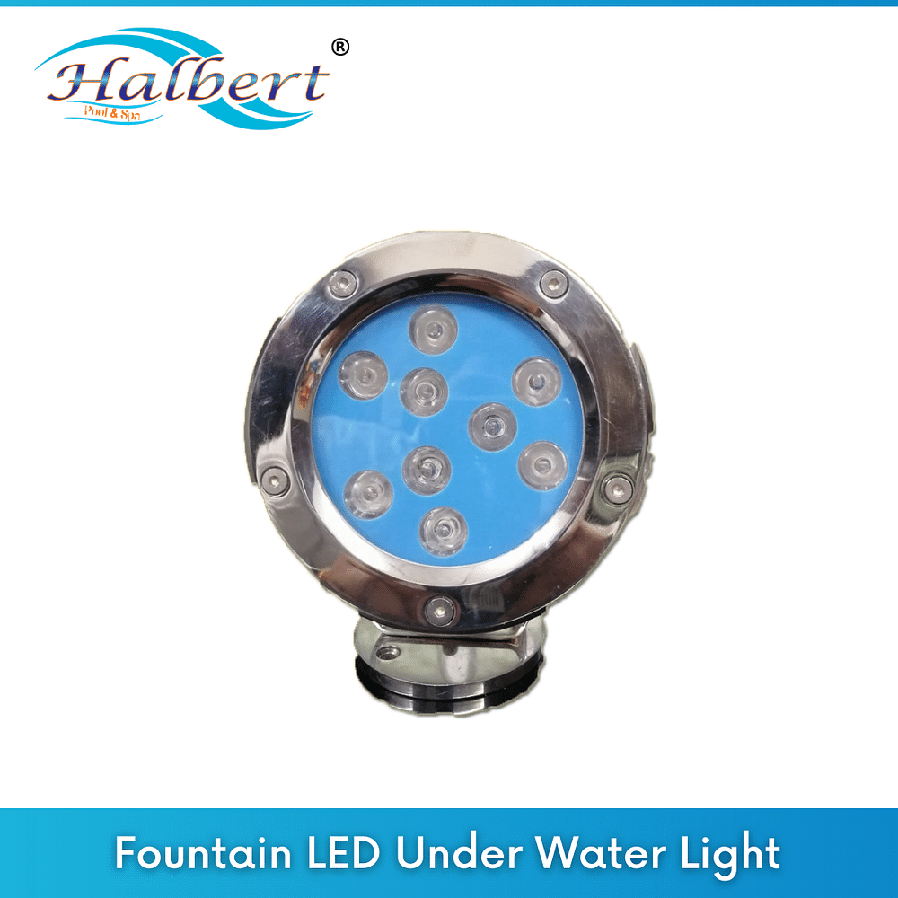 27W SS 304 Fountain LED Under Water Light, Voltage: 12v