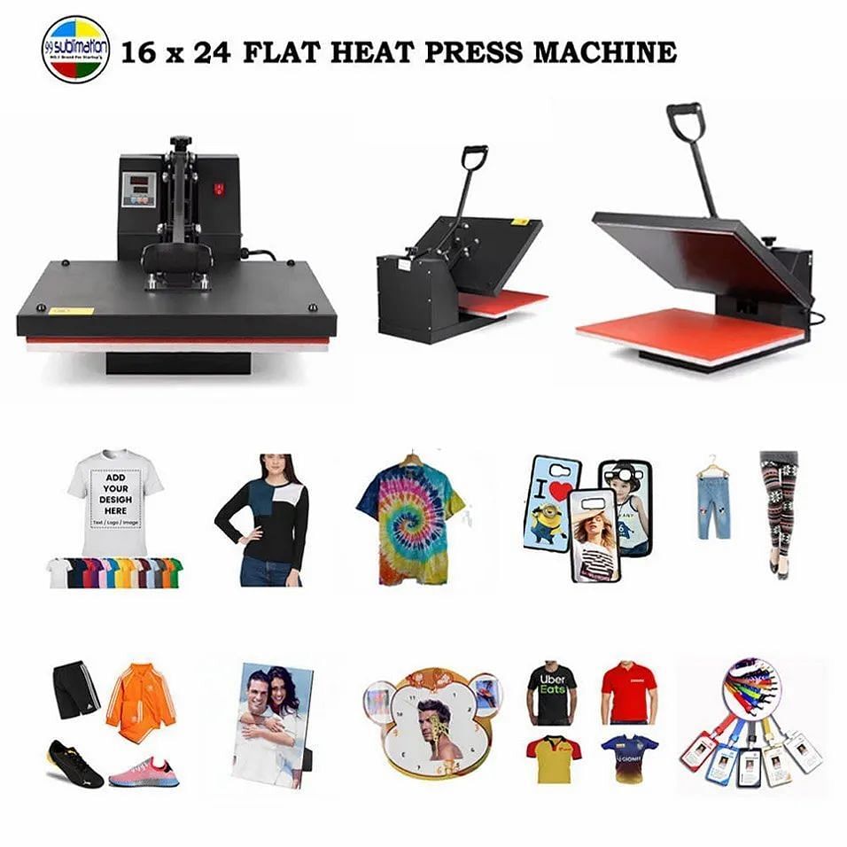 2d Heat Press Machine For T Shirt Printing 16 X 24