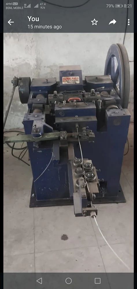 3 HP N4 Wire Nails machine, For Industrial