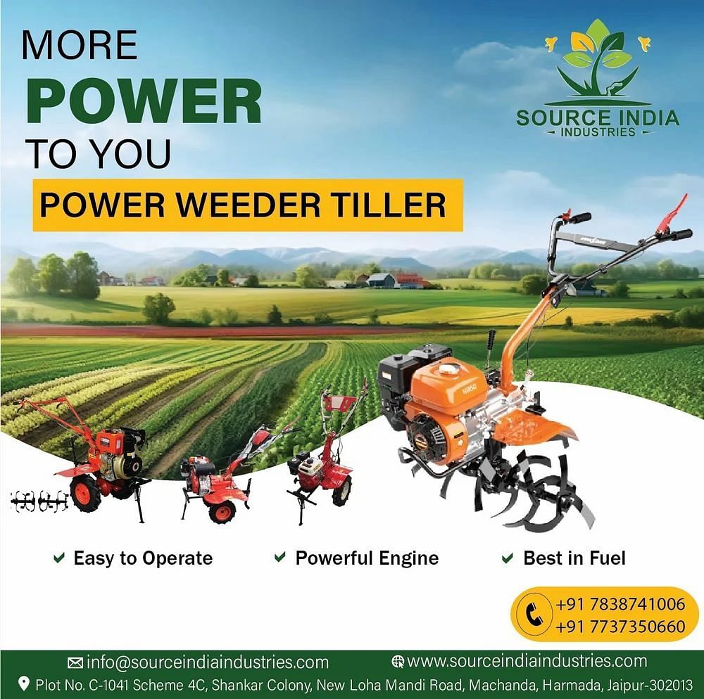 3 hp POWER WEEDER KAMA, For Agriculture, Engine Model: 4 Stroke