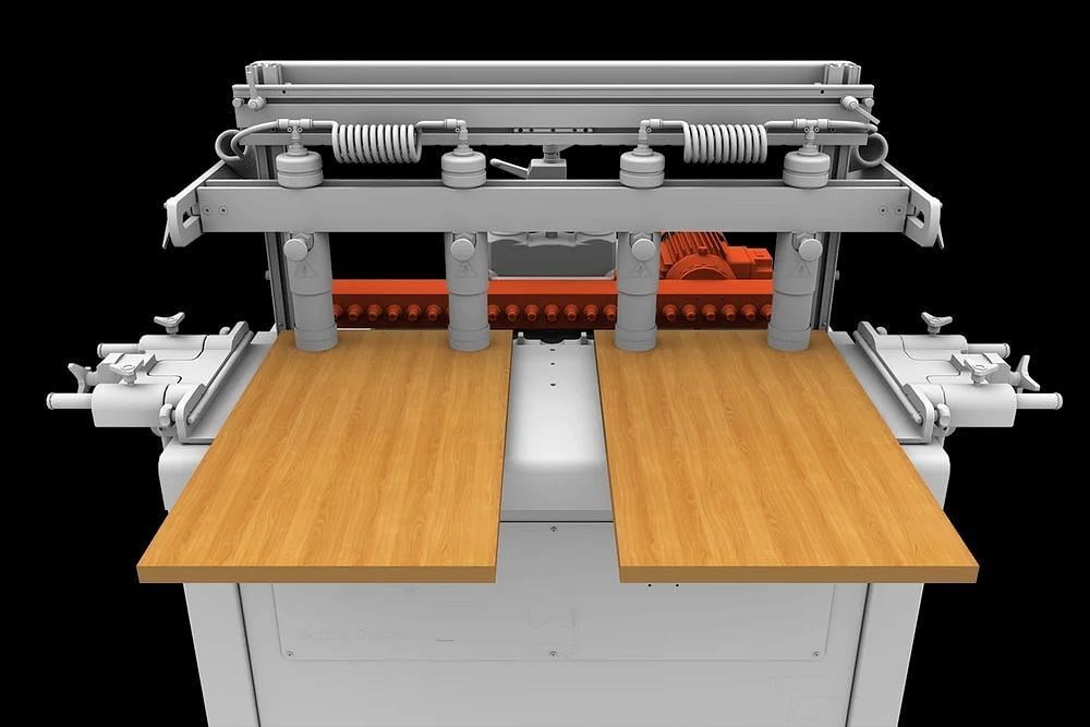 3 HP Single Head Multi Boring Machine, Drilling Depth: 60 mm, Automation Grade: Semi-Automatic