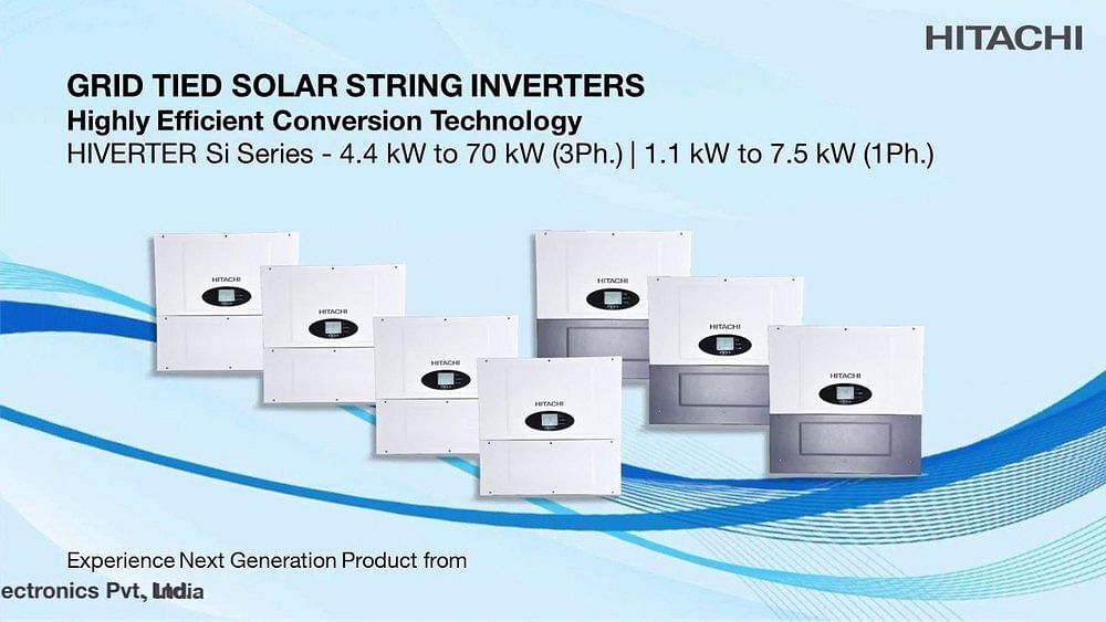 3 KW Hitachi Grid-Tied Solar Inverter