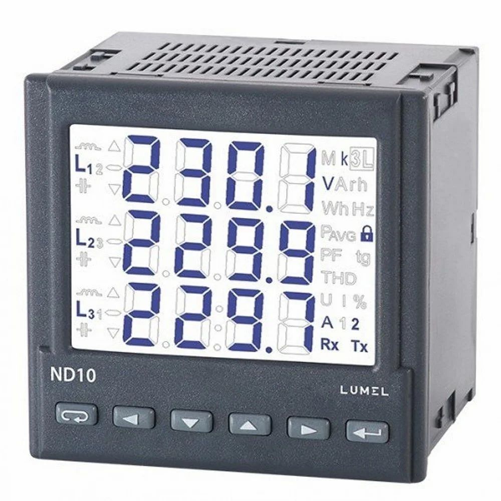 3 Lcd Lumel Meter, 440, Model Name/Number: ND20