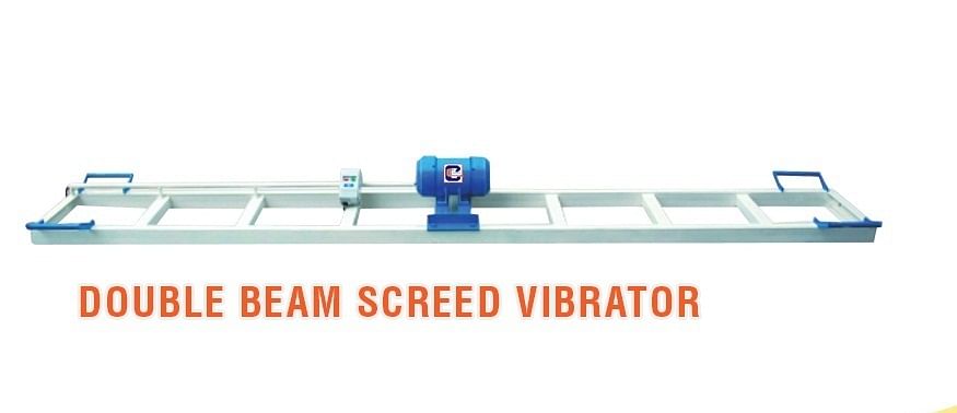 3 Phase Double Beam Screed Vibrator, Model/Type: Cke