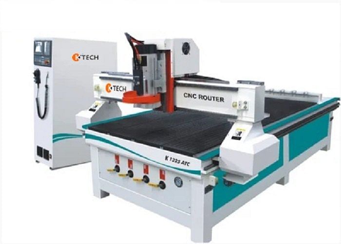 3 Phase K Tech Wood Carving Machine with Automatic Tool Changer, 380 V