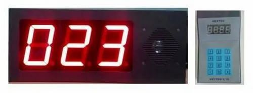 3 Red 4 inch Token Display Keypad, Dimension: 45x15x8 cm