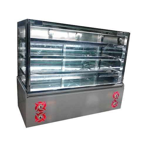 3 Shelves Stainless Steel Bakery Display Counter