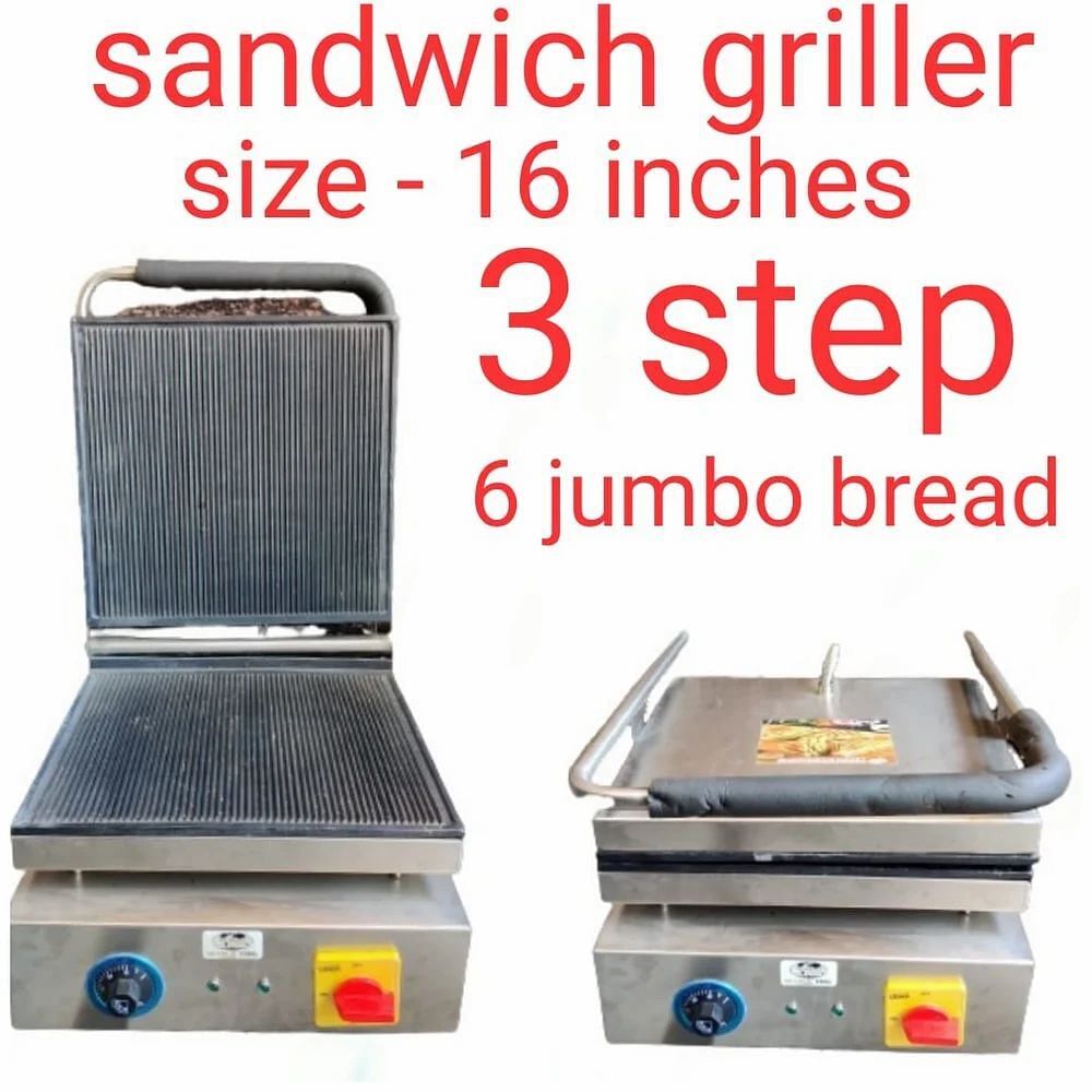 3 Step Sandwich Griller, For Commercial