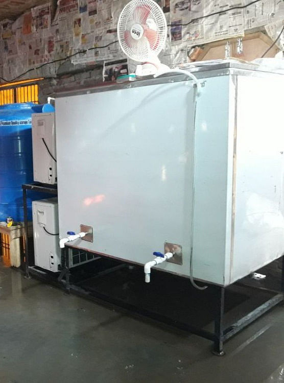 3 ton Automation Grade: Semi-Automatic Industrial Water Chiller