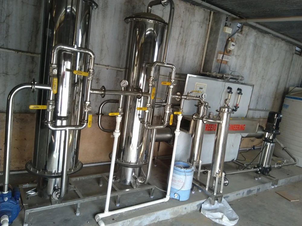 3000 Lph Ss Ro Plant, Stainless Steel