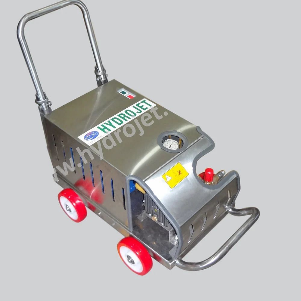 350 - 500 Bar High Pressure Water Jet Cleaning Machine, For Industrial, Hydro Blaster