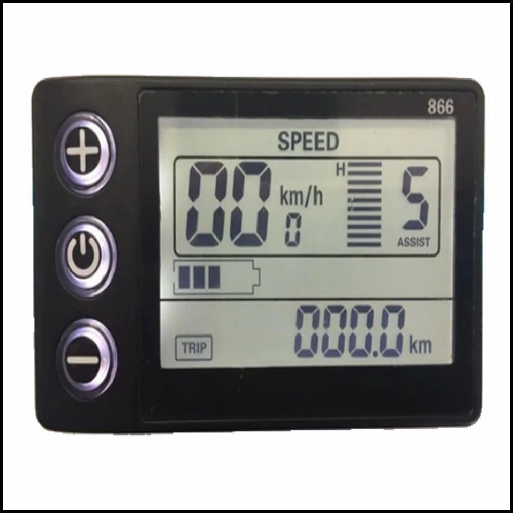 36/48V E Cycle Display, Phase: Waterproof/Regular, 36v