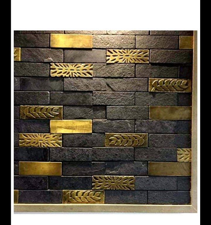 3d Wall Tiles In Kadappa Stone