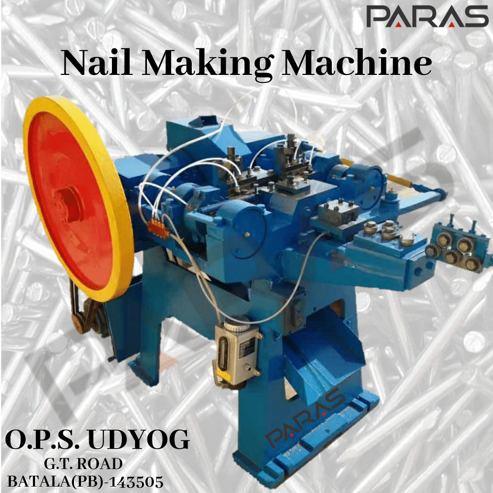 3h.p. Paras - Wire Nail Making Machine 1