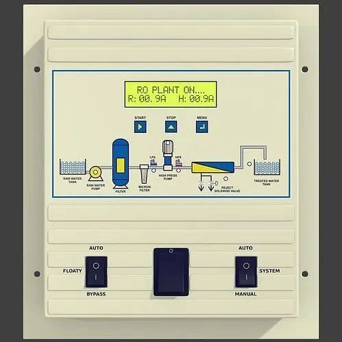 3kW Single Phase RO Logic Control Panel