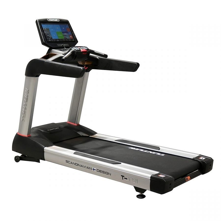 4 HP TUNTURI TREADMILL T-ONEI FULLY ANDROID, For Commercial, 180