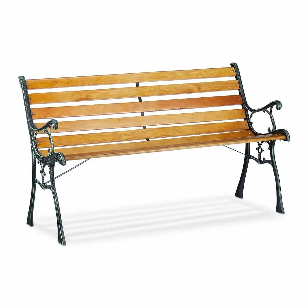 4 Seater Cast Iron Garden Bench