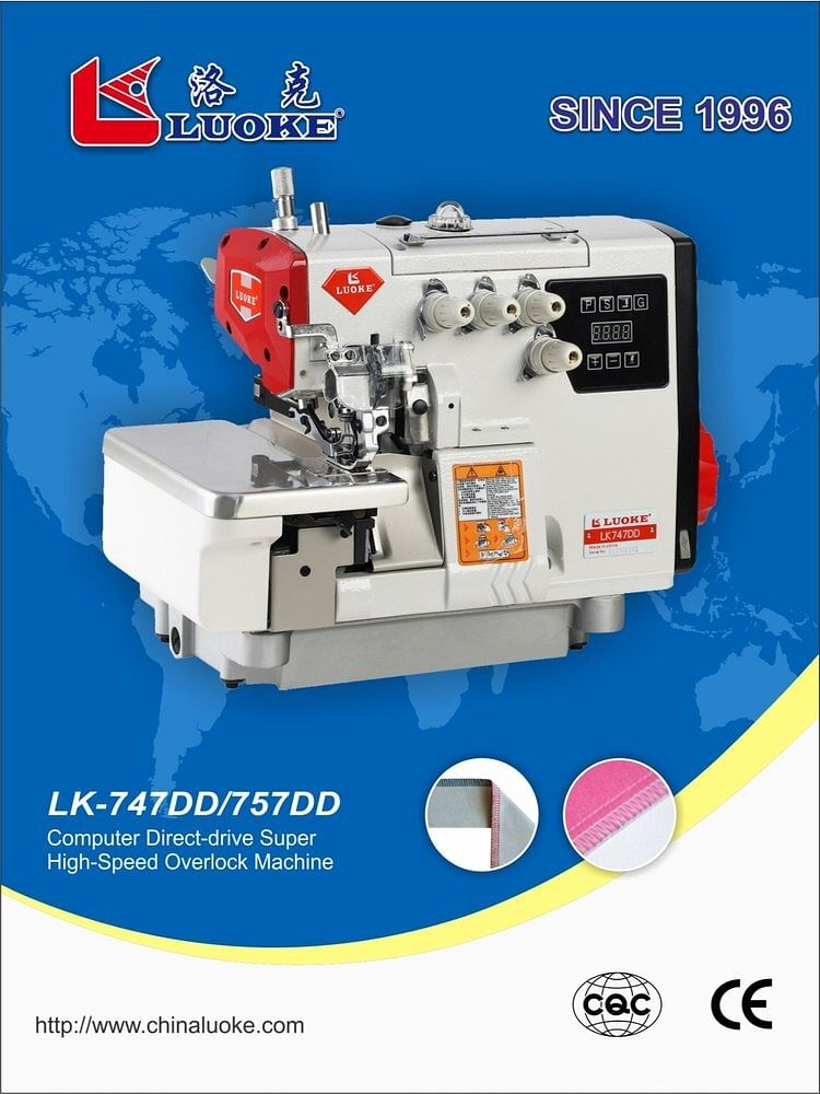 4 Thread High Speed Overlock Machine