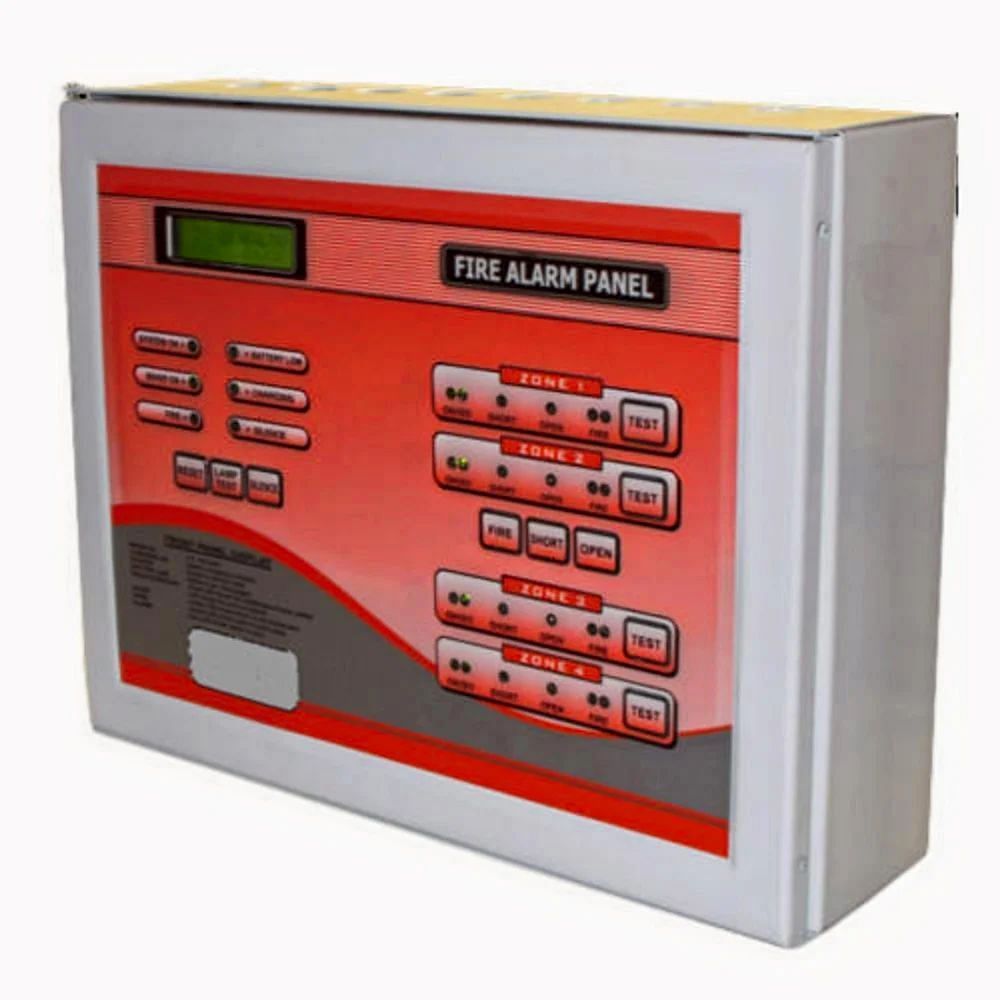 4 Zone Fire Alarm Panel