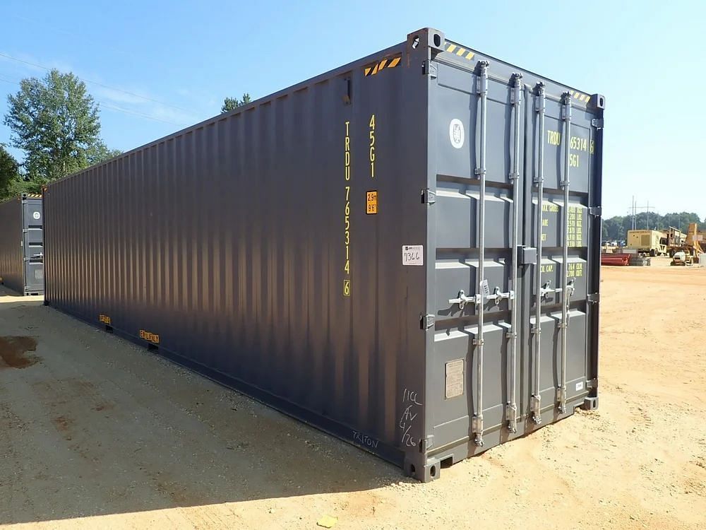 40 Feet Mild Steel Shipping High Cube Container