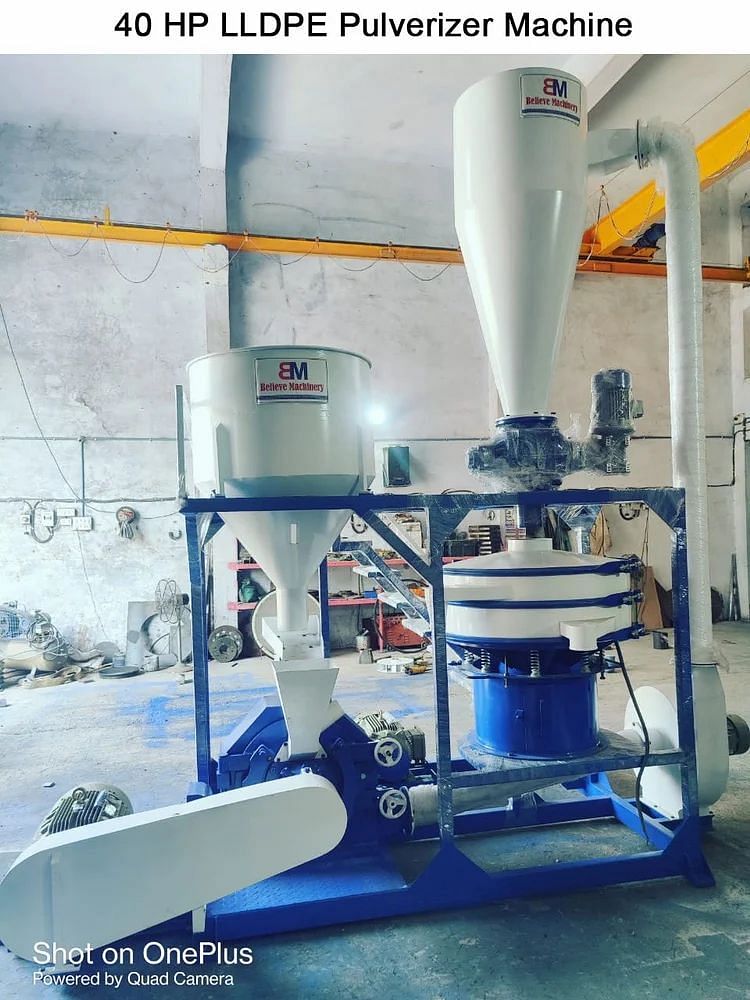 40 Hp Lldpe Pulverizer Machine