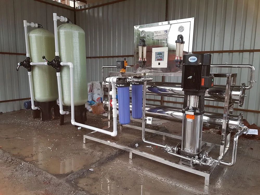 4000 LPH Commercial Reverse Osmosis System, FRP