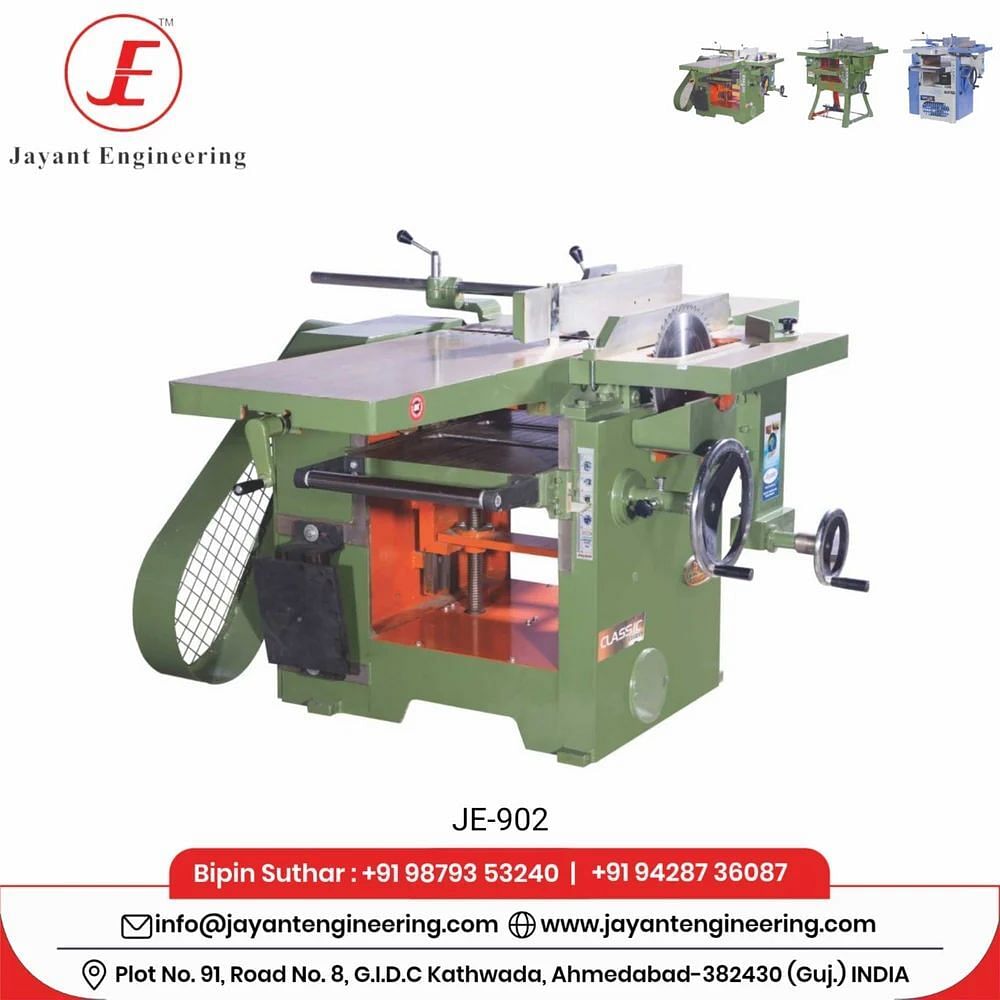 5 HP JE-902A Classic Combined Planer Machine