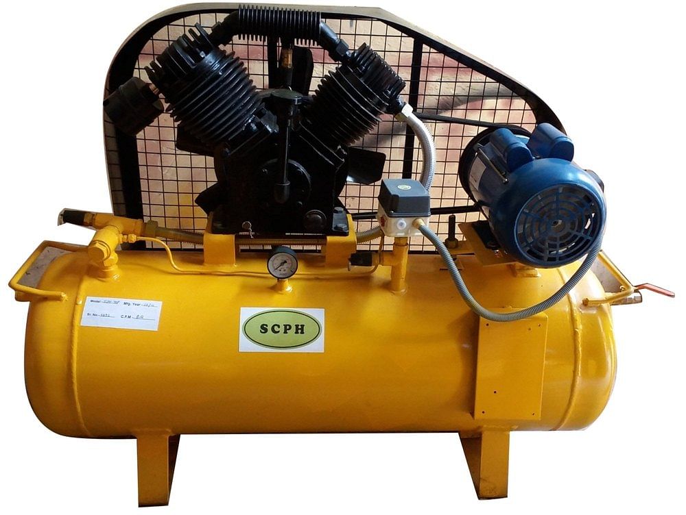 5 HP Oil Free Compressor, Maximum Flow Rate (CFM): 14.7 Cfm, Model Name/Number: SCPH-OF5