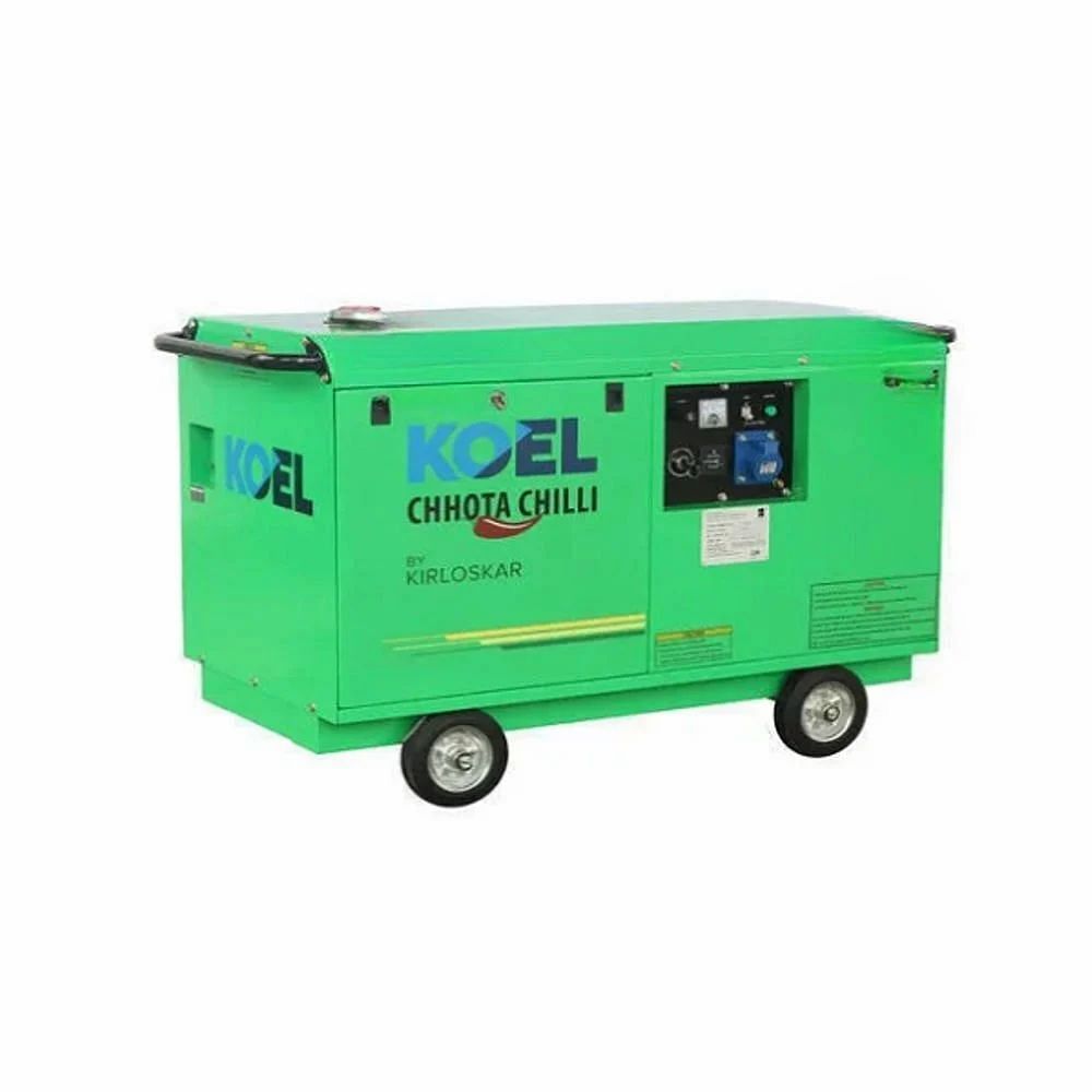 5 kVA Kirloskar Portable Diesel Generator, Air Cooled