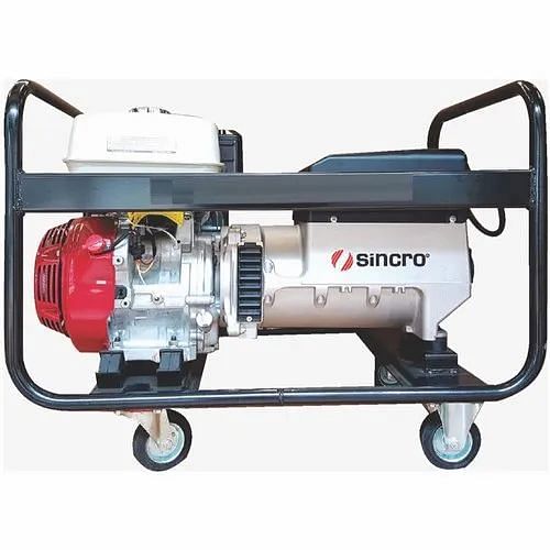 5 KVA Sincro Welding Generator, Tank Capacity: 6 Litre