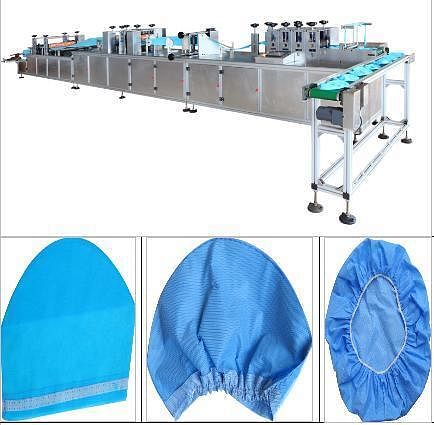 5 kW Surgeon Cap Making Machine, Item Material: Non Woven, Production Capacity: 60 To 90 Pcs Per Minute