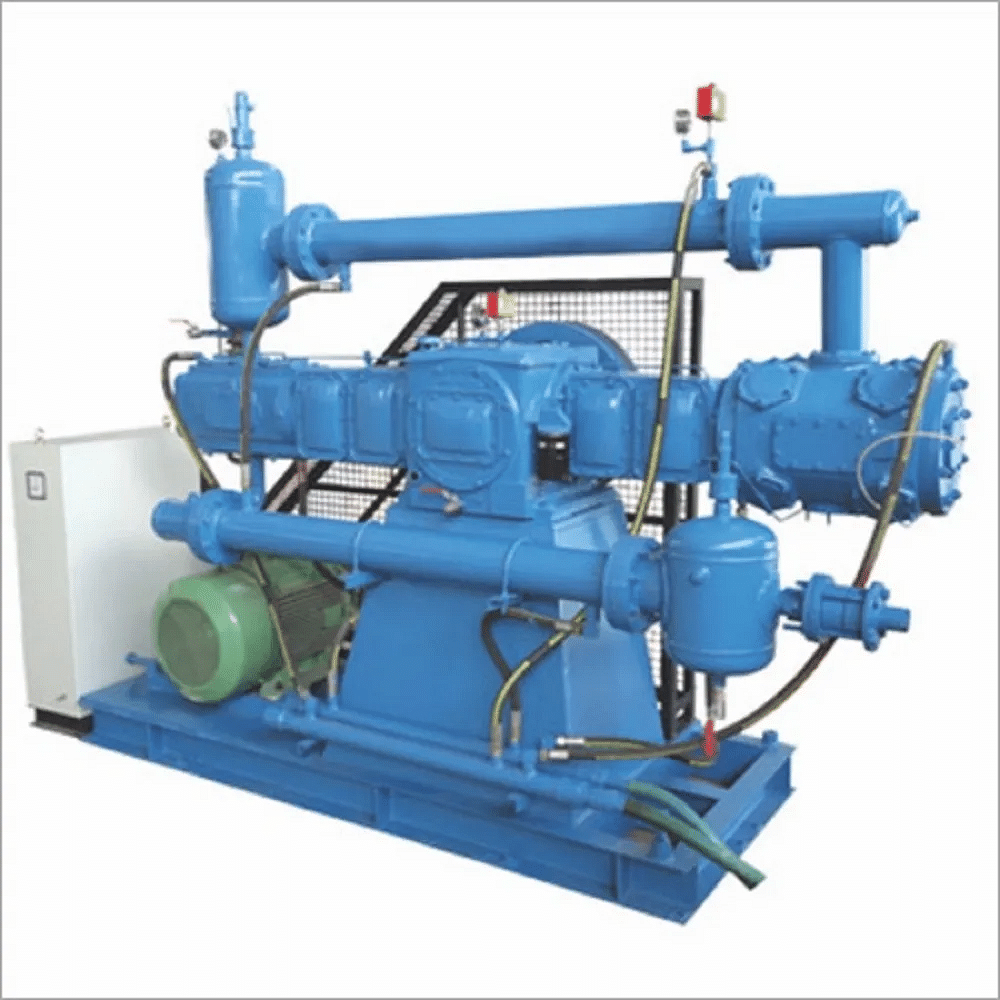 50 HP High Pressure Oil Free Compressor, Air Tank Capacity: 100 L