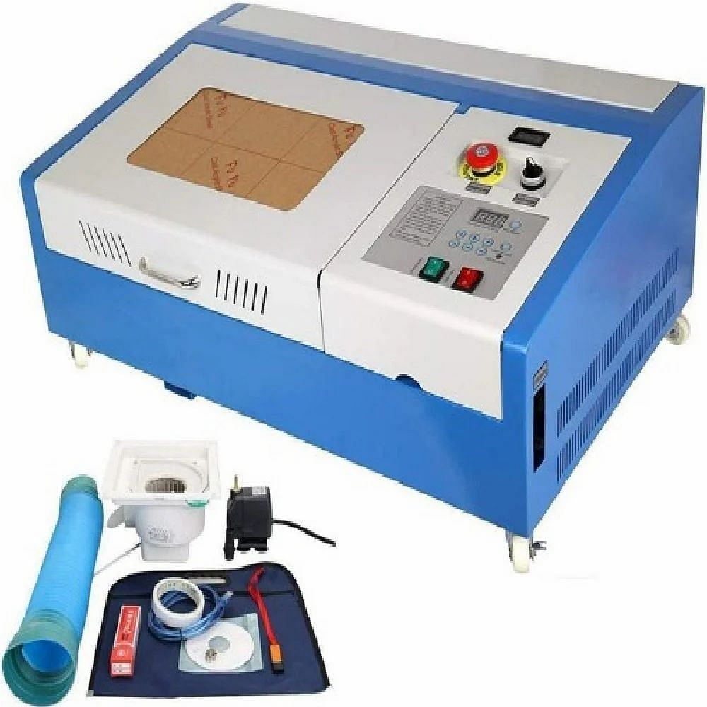 50 W Co2 Laser Engraving Machine, 500 mm/s