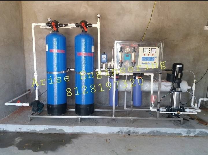 500-1000 (Liter/hour) Commercial Reverse Osmosis System, FRP