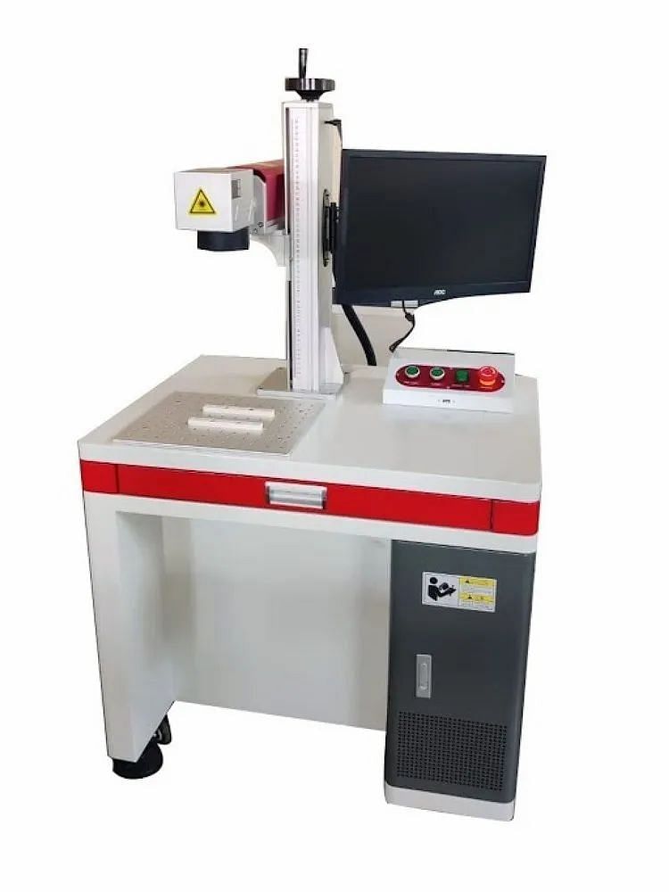 50W Fiber Laser Marking Machine, For Industrial, 120x120mm