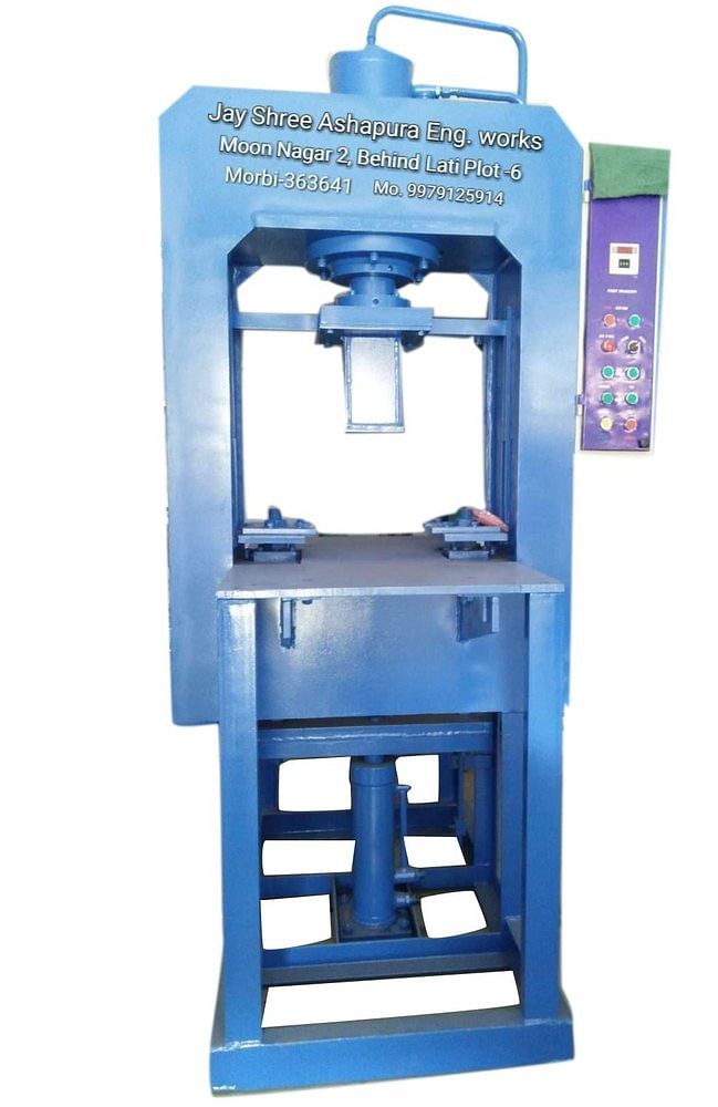 5HP Mild Steel D Moulding Paver Block Making Machine, For Construction, Model Name/Number: Aew 006