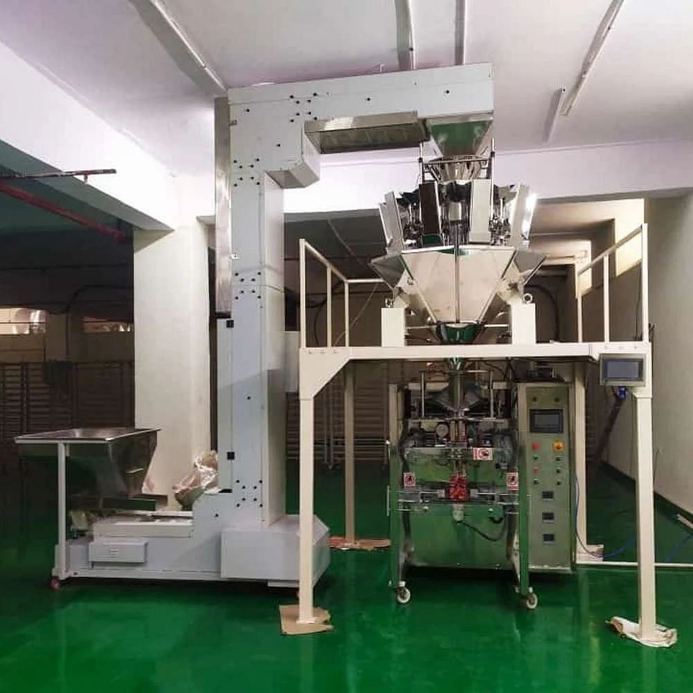 5kW Three Phase Automatic Potato Chips Packaging Machine, 440V