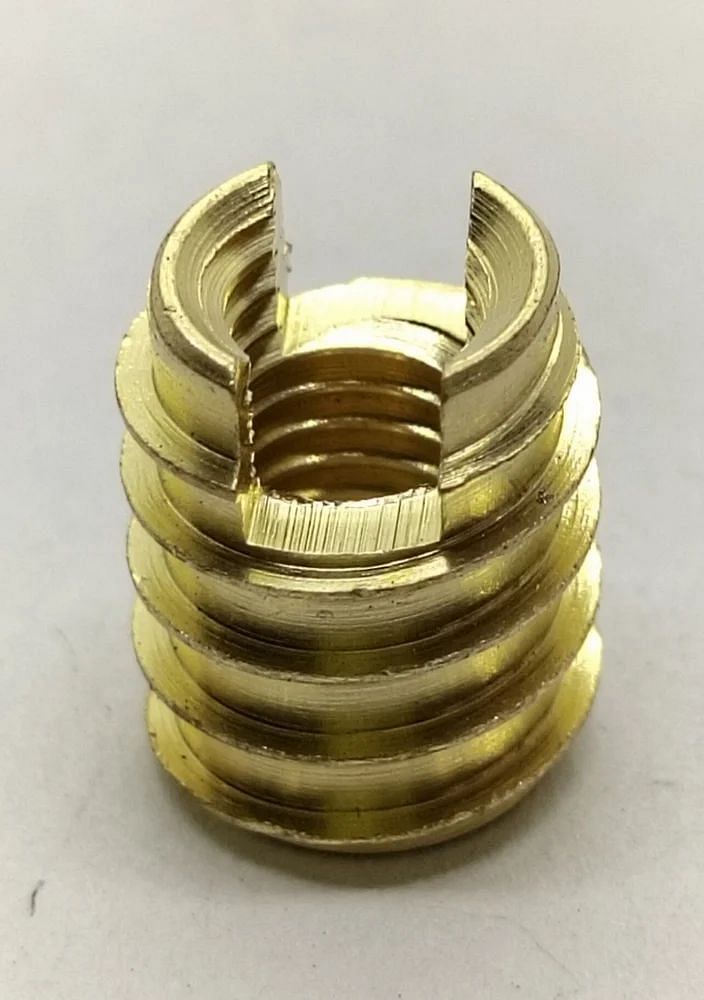 5mm Brass Threaded Round Insert