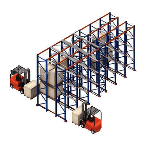 6-10 Feet Mild Steel Drive-In Racking, For Warehouse