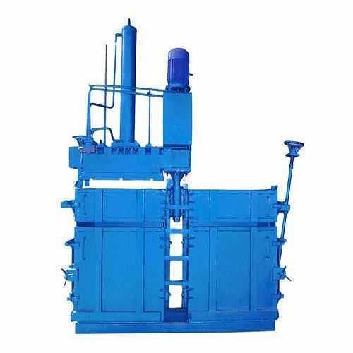 60-90 ton Double Chamber Vertical Baling Press, 10 Hp, 120 Kg